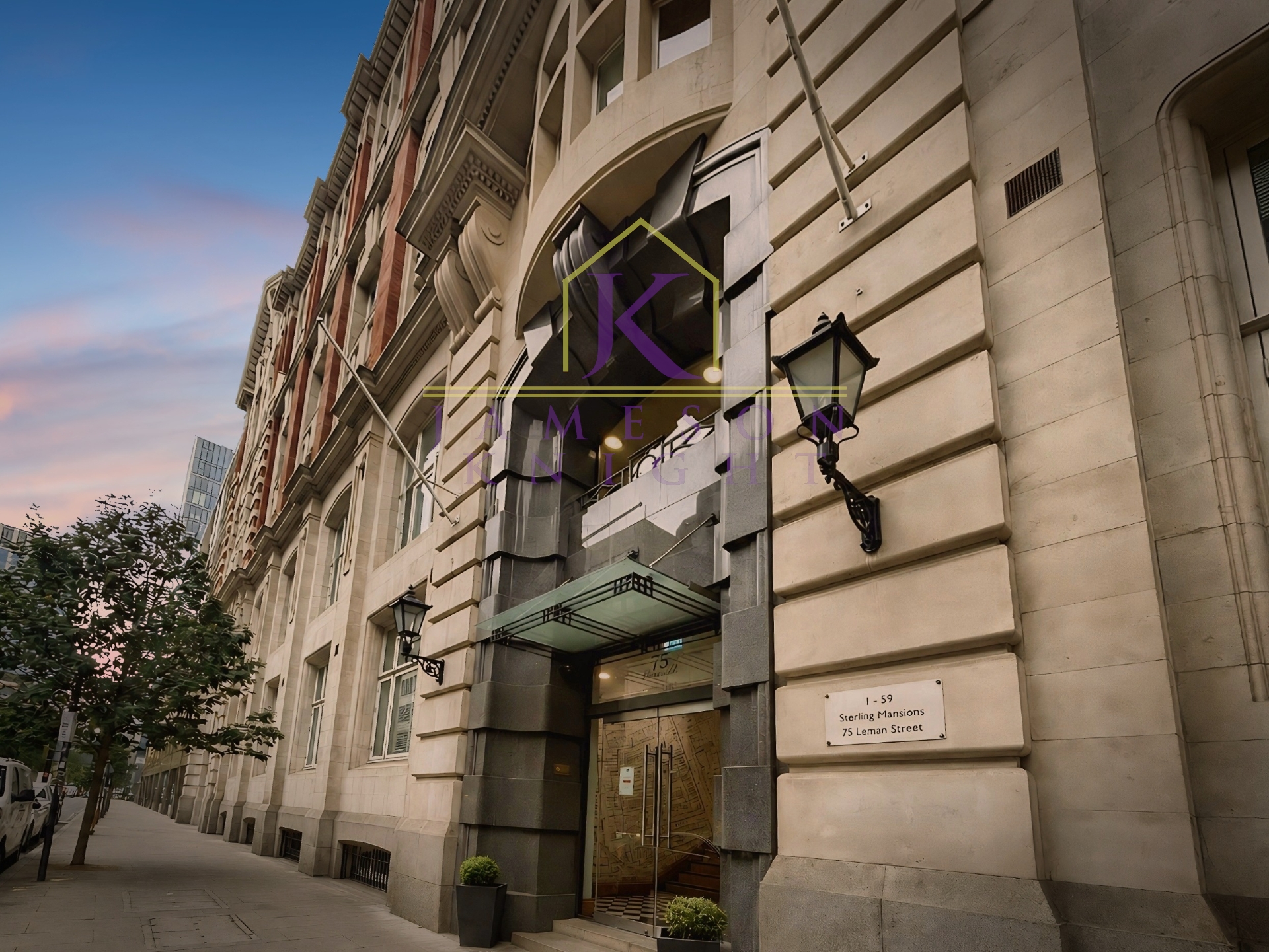 Sterling Mansions, 75, Leman Street, London, E1 8EY